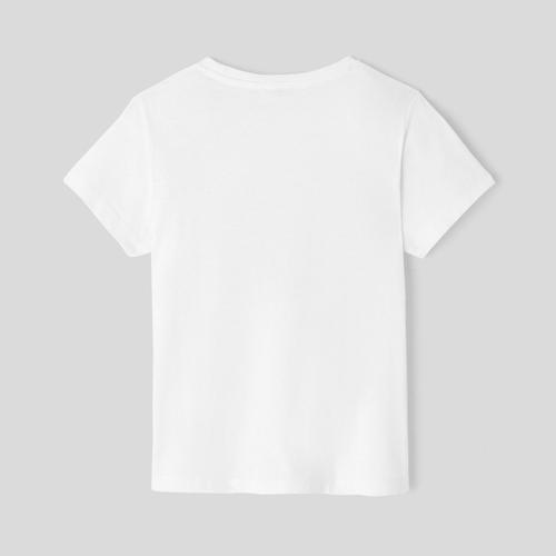 T-Shirt Manches Courtes Enfant Fille - Blanc (Jacadi)