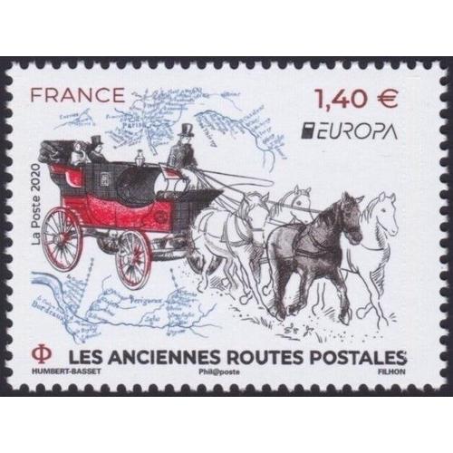 Europa : Anciennes Voies Postales : Voiture À Cheval Et Roue Année 2020 N° 5397 Yvert Et Tellier Luxe