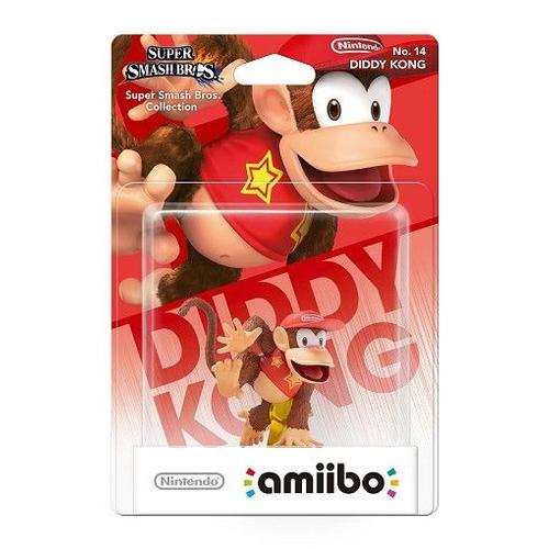 Figurine Nintendo Amiibo No. 14 Diddy Kong Collection Super Smash Bros