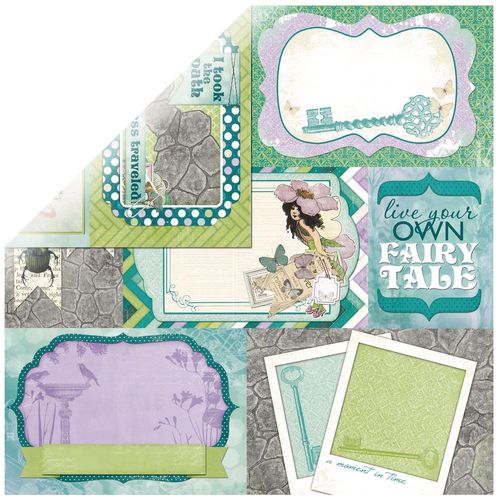 Papier - Pixies - 30,5 X 30,5 Cm - 190g/M² - Rayher