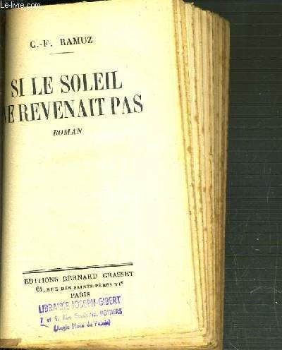 Si Le Soleil Ne Revenait Pas