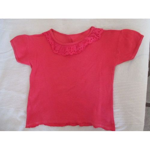 Tee-Shirt Rouge Taille 8 Ans