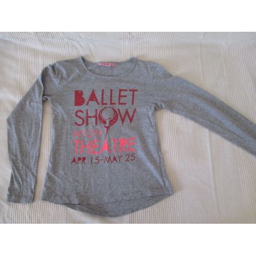 Sweat / Tee Manches Longues / Pull "Ballet Show" 10 Ans Nky