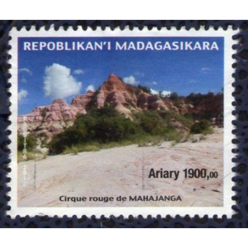 Madagascar 2013 Oblitéré Used Stamp Montagnes Cirque Rouge De Mahajamga
