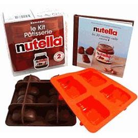 Le Kit Pâtisserie Nutella - 2 Moules Collector + Le Livre De Recettes