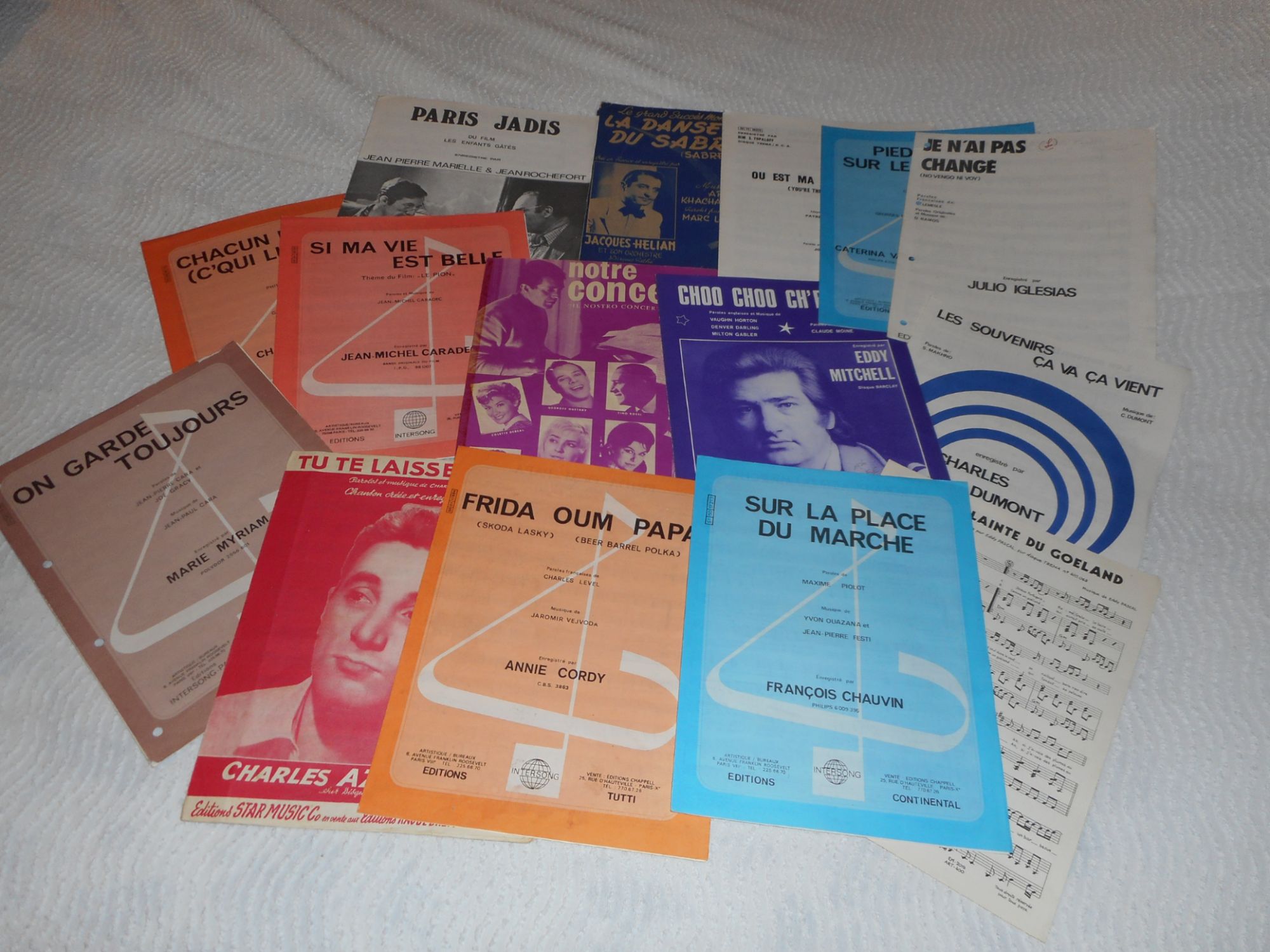 Partitions Anciennes Musique d’occasion