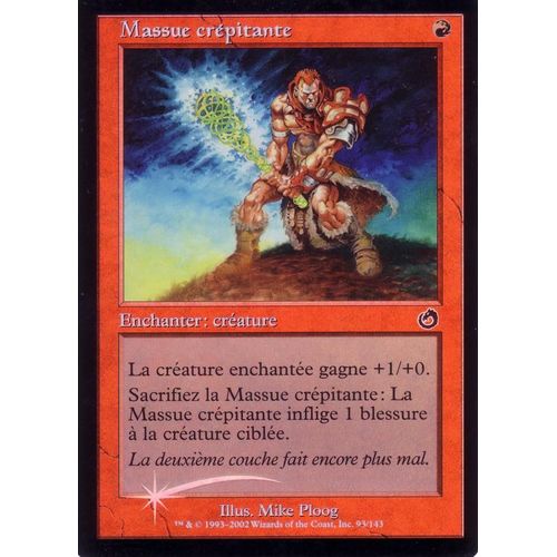 Massue Crépitante - Foil Tourment Vf