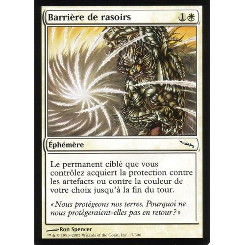 Barrière De Rasoirs - Foil Mirrodin Vf