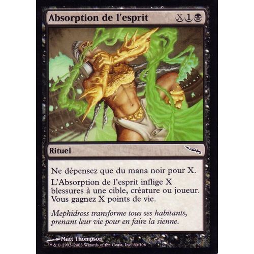 Absorption De L'esprit - Foil Mirrodin Vf