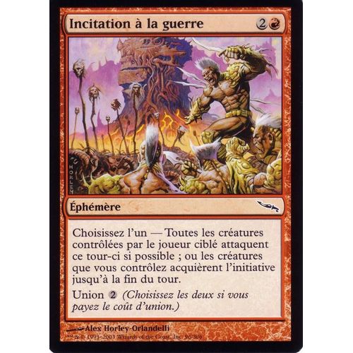 Incitation À La Guerre - Foil Mirrodin Vf