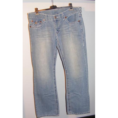 Jean Bleu Homme Marque True Religion Taille 38 Usa  48 Fr