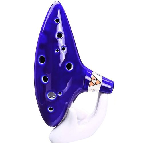 Ocarina 12 Trous Ocarina Alto C Ocarinas Play Bleu Goodnice