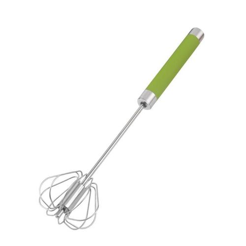 Fouet, Mélangeur À Fouet Manuel, Acier Inoxydable 14 Pouces Vert Goodnice