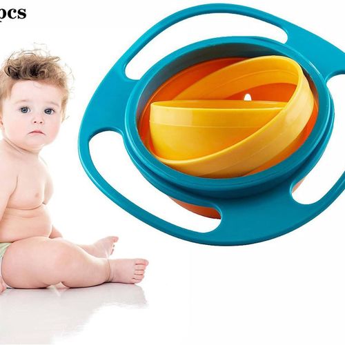 Toupie Universelle Bol Enfants Toupie Bébé 360 Bol Rotatif Toupie Goodnice
