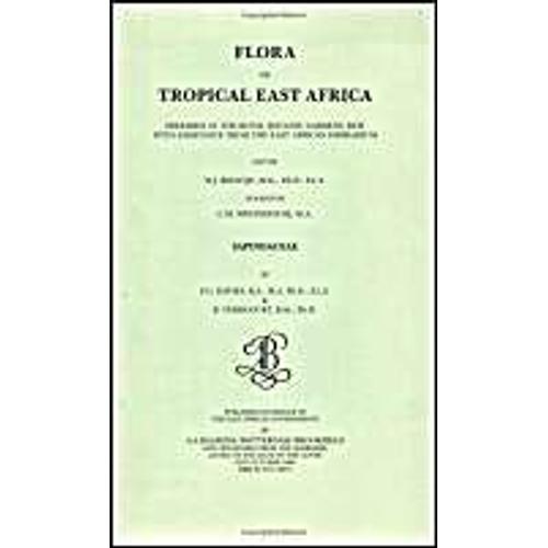 Flora Of Tropical East Africa - Sapindaceae (1998)