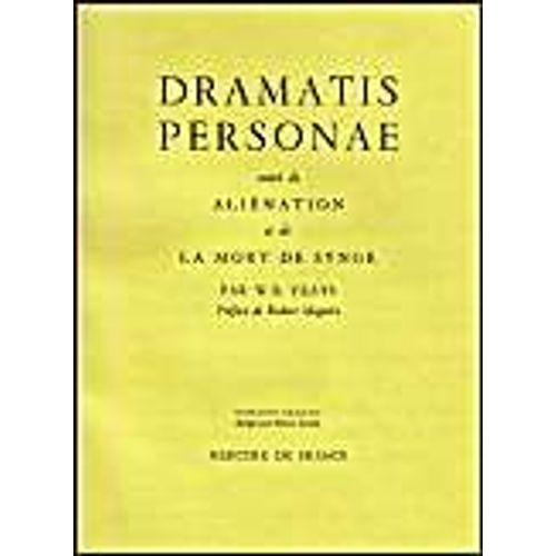 Dramatis Personae