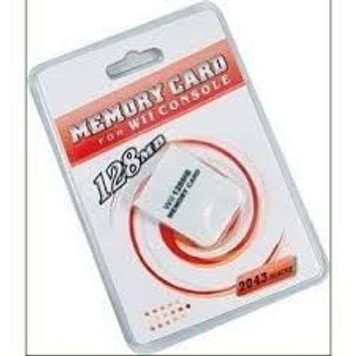Carte Mémoire Générique 128mb Pour Wii Et Gamecube Neuve