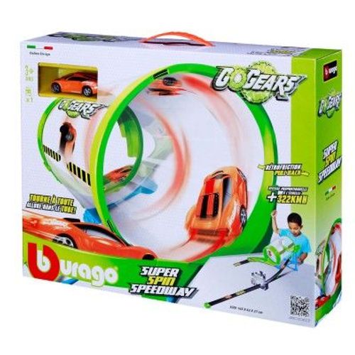 Circuit De Voitures : Go Gear Super Spin Speedway + 1 Voiture