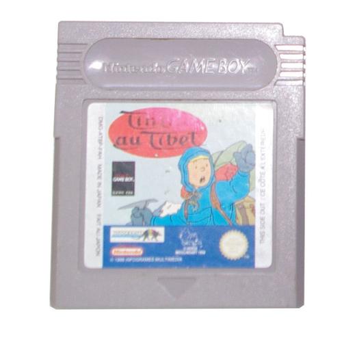 Jeu Game Boy : Tintin Au Tibet (Loose)