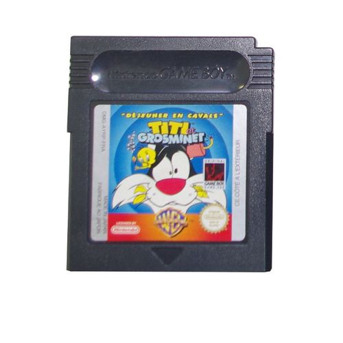 Jeu Game Boy : Titi Et Grosminet Déjeuner En Cavale (Loose)