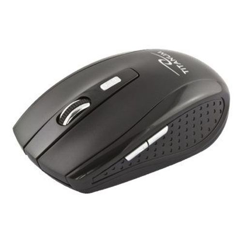 Titanum 6D SNAPPER - Souris - optique - 6 boutons - sans fil - 2.4 GHz - récepteur sans fil USB - noir