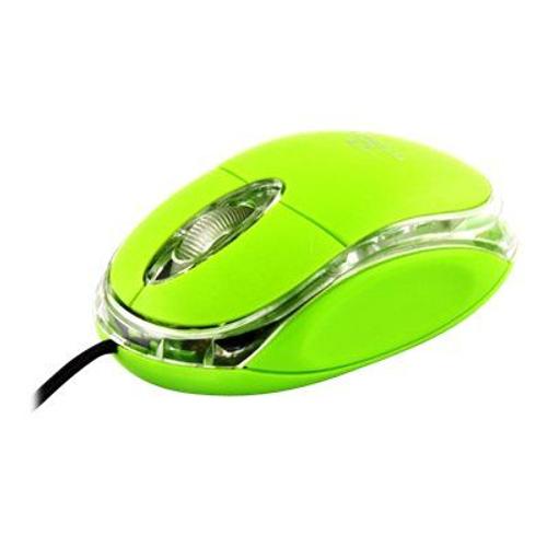 Titanum RAPTOR 3D - Souris - optique - 3 boutons - filaire - USB - vert