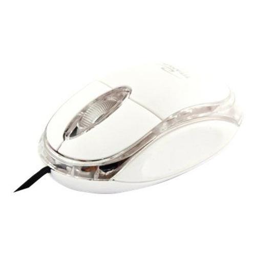 Titanum RAPTOR 3D - Souris - optique - 3 boutons - filaire - USB - blanc