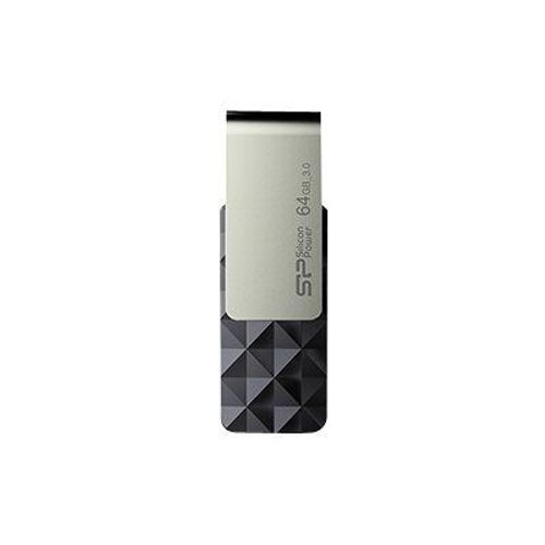 SILICON POWER Blaze B30 - Clé USB - 64 Go - USB 3.0 - noir