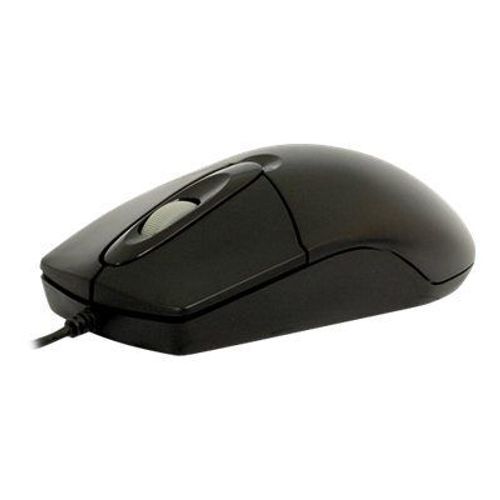 A4Tech OP-720 - Souris - optique - 3 boutons - filaire - USB - noir