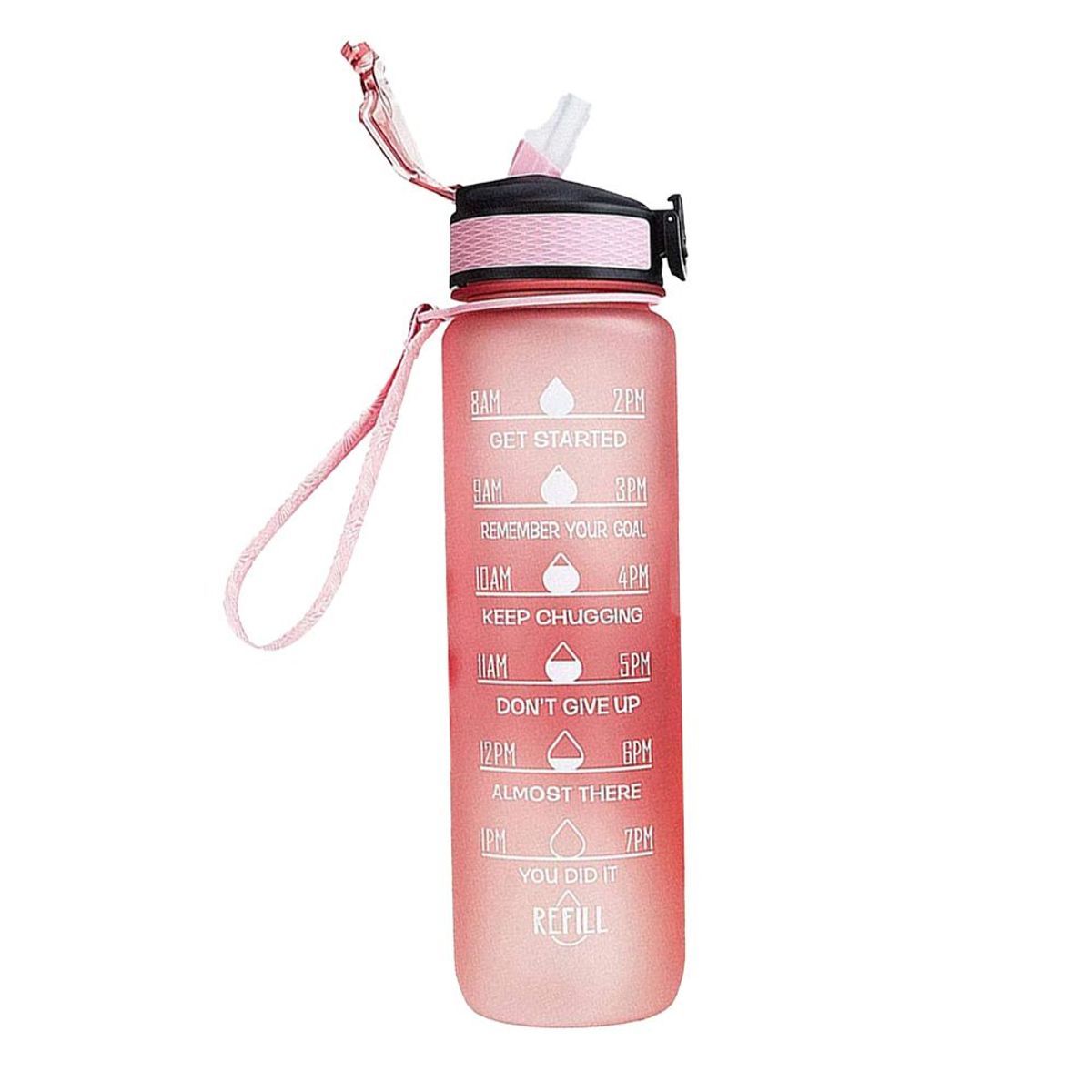 Bouteille D'eau Avec Paille, Style 4 Goodnice