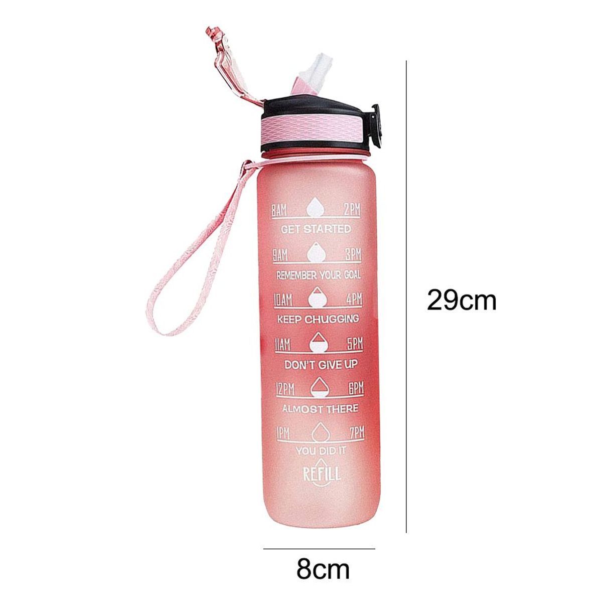 Bouteille D'eau Avec Paille, Style 4 Goodnice - 2