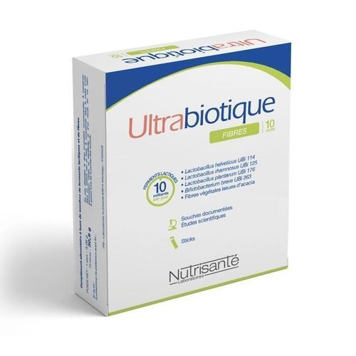 Nutrisante Ultrabiotique Fibres 10 Sticks 