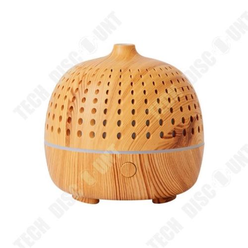 Td® Diffuseur D'arômes Diffuseur D'arômes Antique Grain De Bois Dot 180ml Huile Essentielle Usb Diffuseur De Parfum Diffuseur D'arôm 