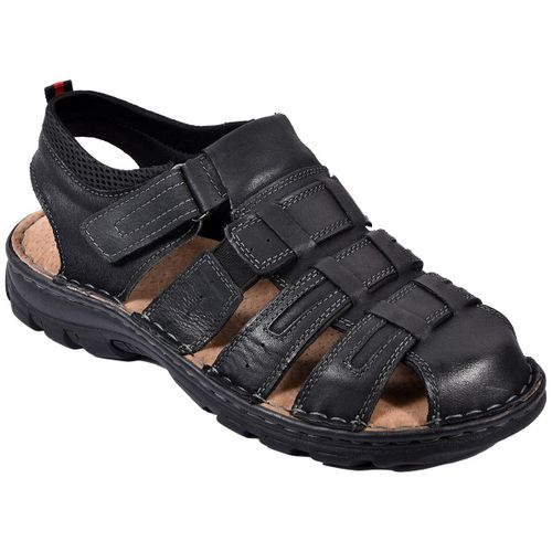 Sandales Cuir Scratch Hm204 Black