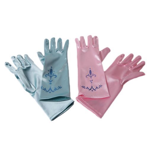 Lot De 2 Paires De Gants Elsa La Reine Des Neiges Pour Parfaite Tenue Princesse Bonne Qualité Animation Anniversaire Fête Envoie Immédiat