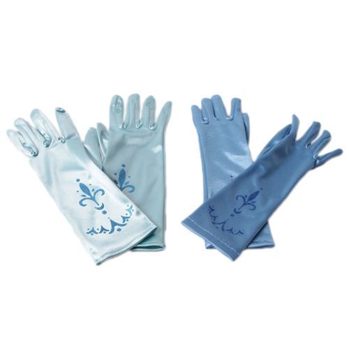 Lot De 2 Paires De Gants Elsa La Reine Des Neiges Pour Parfaite Tenue Princesse Bonne Qualité Animation Anniversaire Fête Envoie Immédiat