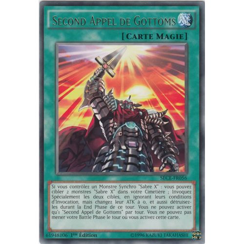 Second Appel De Gottoms - Sece-Fr056 Rare 