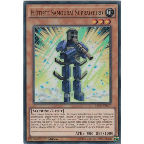Yu-Gi-Oh! - Flutiste Samourai Supralourd : Sece-Fr007 - Super Rare