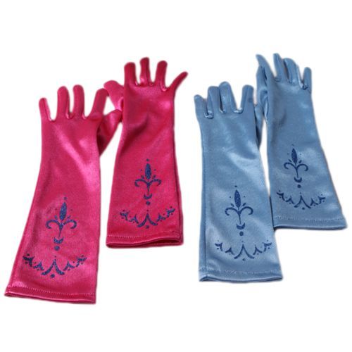 Lot De 2 Paires De Gants Elsa La Reine Des Neiges Pour Parfaite Tenue Princesse Bonne Qualité Animation Anniversaire Fête Envoie Immédiat