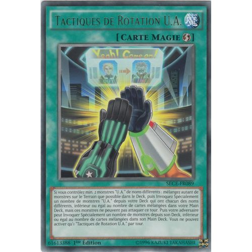 Tactiques De Rotation U.A. - Sece-Fr089  Rare