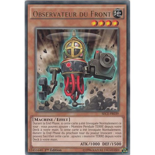 Yu-Gi-Oh! - Observateur Du Front : Sece-Fr039 - Rare