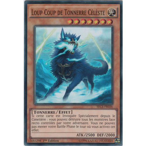 Yu-Gi-Oh! - Loup Coup De Tonnerre Céleste : Sece-Fr036 - Super Rare