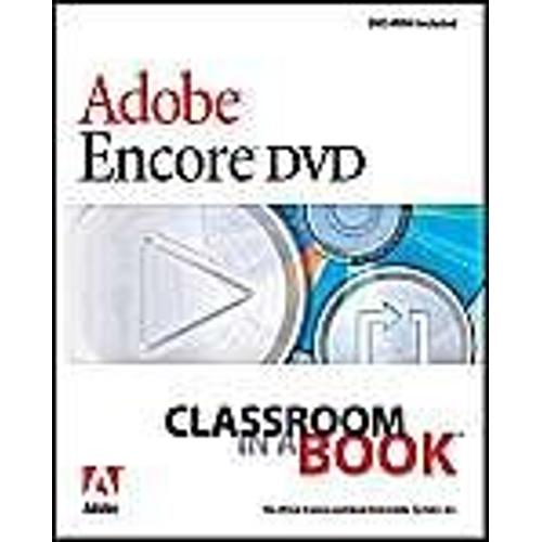 Adobe Encore Dvd Classroom In A Book