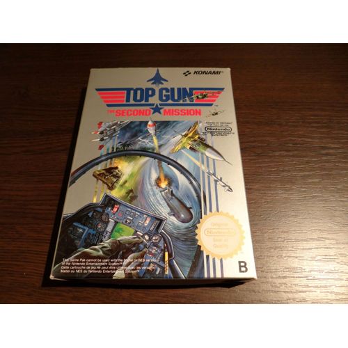 Jeu Nes : Top Gun The Second Mission-Loose Nintendo Nes