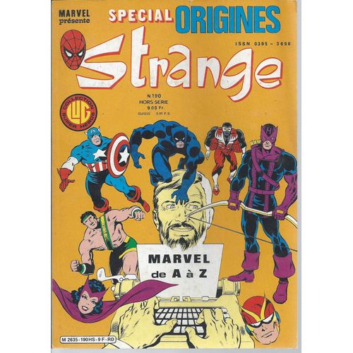 Strange Spécial Origines N° 190, La Panthère Noire !