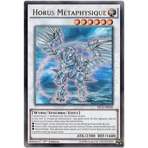 Horus Métaphysique Sece-Fr049 Ultra Rare