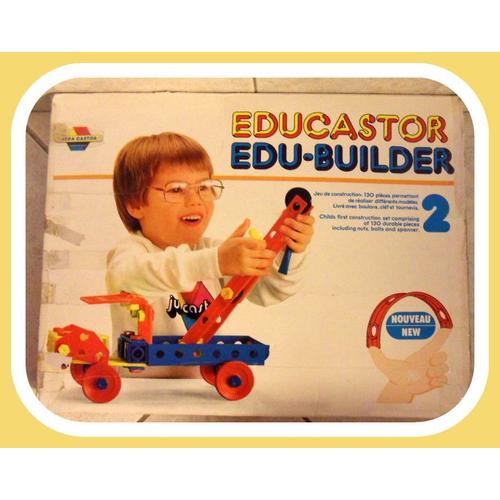 Educastor . Edu-Builder De Jura Castor Jeu De Construction De 130 Pieces 