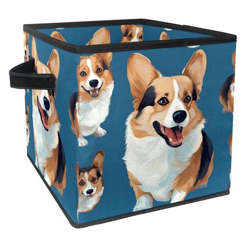 Boîte De Rangement Pliable Durable Et Élégante, Boîte De Rangement Au Design Unique Pour Chien. 620 D511bb