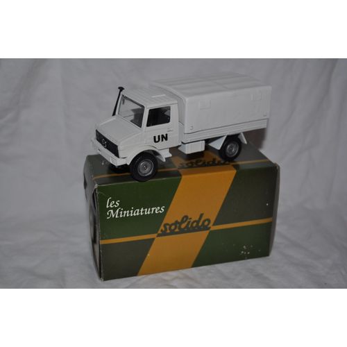 Camion Militaire Unimog "Nations Unies" Solido-Solido