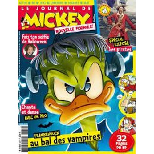 Le Journal De Mickey 3254 (Fiche Spécial Exposé - Les Pirates)